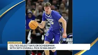 Celtics select Baylor Scheierman with 30th overall pick in NBA draft