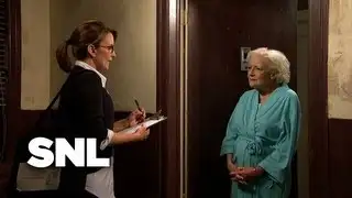 Census Taker vs. Old Lady - SNL