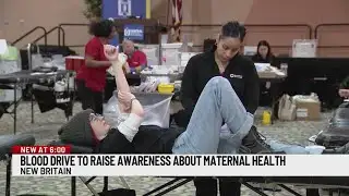 Central Connecticut State, Red Cross host blood drive focused on maternal health