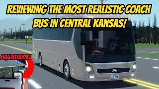 Central Kansas *NEW* UNRELEASED Coach School Bus Full Review Roblox Update