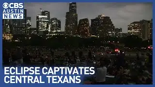 Central Texans experience 2024 solar eclipse in unique ways