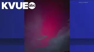 Central Texas experiences solar storm