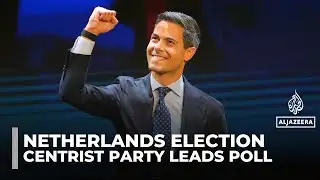 Centre-left party leads far-right in Netherlands election exit poll