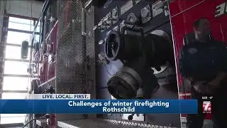 Challenges firefighters face in extreme #cold conditions