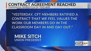 Champaign teachers approve new contract