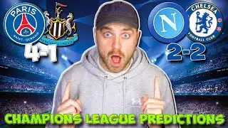 CHAMPIONS LEAGUE WEEK 8 PREDICTIONS & TIPS | INSANE FINAL DAY WITH CRAZY FIXTURES!