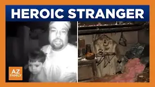 Chandler family escapes house fire thanks to unknown hero