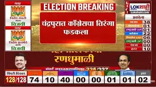 Chandrapur Mahanagar Palika Election Result। चंद्रपूरमध्ये काँग्रेस विजयी, सेलिब्रेशनला सुरुवात