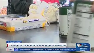 Changes to SNAP benefits begin Wednesday