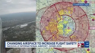 Changing airspace to increase flight safety at BNA