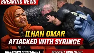 Chaos at Town Hall: Ilhan Omar Sprayed with Unknown Liquid as Suspect Arrested