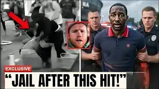 CHAOS ERUPTS! Terence Crawford ARRESTED for Punching Canelo Alvarez | Shocking Incident