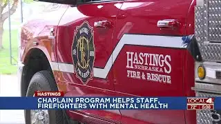 Chaplain program helps staff, firefighters with mental health