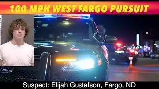 Charged In 100 MPH West Fargo Pursuit