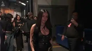 CHARLI XCX Backstage At The 2026 GRAMMYs