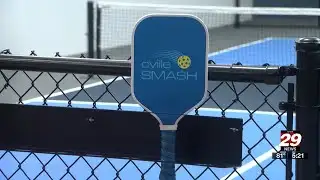 Charlottesville’s first indoor pickle ball courts opening