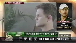 CHARLY on FOX with Maria Bartiromo & Andy Roddick