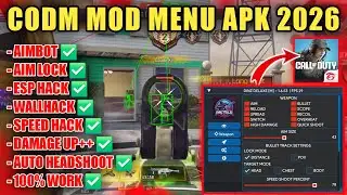 CHEAT CODM TERBARU 2026 ANTI BANNED – CODM GARENA MOD MENU APK WALL HACK AIMBOT AIM LOCK GRATIS