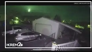 Check this out! KREM 2 viewer captures comet on camera