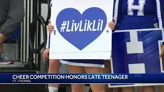 Cheer competition honors late teenager