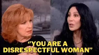 Cher HUMILIATES Joy Behar LIVE On The View After Heated Argument