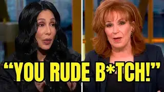 Cher Kicked Off The View After Fiery Live Clash