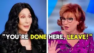 “Cher KICKED Off The View After Viral Clash With Joy Behar