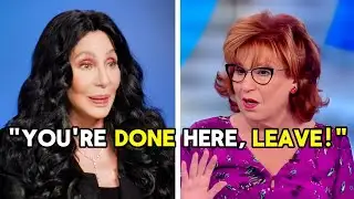 Cher KICKED Off The View After Viral Clash With Joy Behar