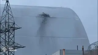 Chernobyl Radiation Shields Hit by Russian Drones: Ukraine