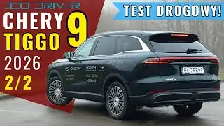 Chery Tiggo 9 - TEST PL [2/2 - Driving, performance, fuel consumption, assistants, prices, 0-100 ...