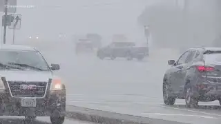 Chesapeake crews prepare the roads for the impending snowstorm