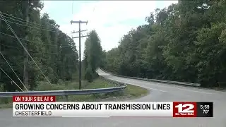 Chesterfield residents voice concerns about electric transmission line project