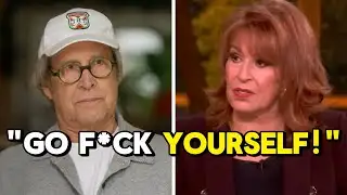 Chevy Chase STORMS OFF The View After Fiery Clash With Joy Behar