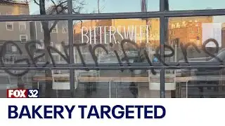 Chicago bakery receives unwelcome message