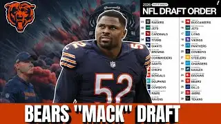 Chicago Bears MOCK DRAFT! OUR BEST YET!