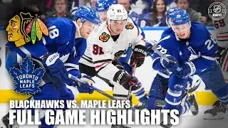 Chicago Blackhawks vs. Toronto Maple Leafs | Full Game Highlights | ESPN NHL