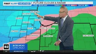 Chicago First Alert Weather: Snow developing