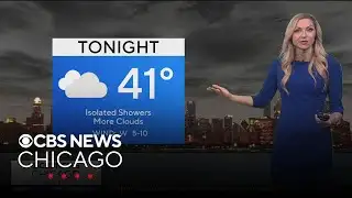 Chicago weather: Increasing clouds, isolated showers