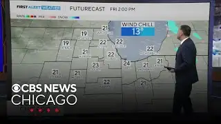 Chicago weather: Mostly cloudy, windy with flurries
