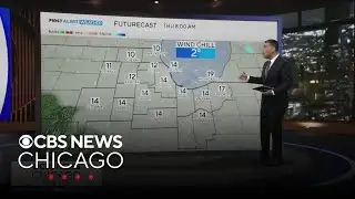 Chicago weather: plunging temperatures overnight