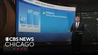 Chicago weather: Sunny and warmer on Friday