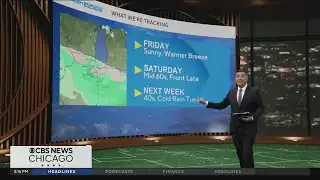 Chicago weather: Warm and mostly sunny Friday