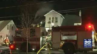 Chicopee firefighters put out fire on Victoria Park