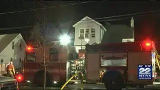 Chicopee firefighters put out fire on Victoria Park