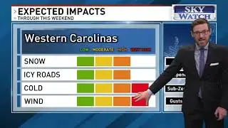 Chief Meteorologist Jason Boyer has updated snow totals for Weekend Winter Storm