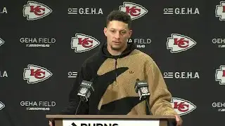 Chiefs quarterback Patrick Mahomes talks after 20-10 loss to Houston