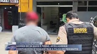 Child abduction: 38-year-old man arrested after assaulting and kidnapping his daughter in Periquito.