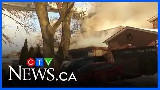Child in life-threatening condition after Markham house fire