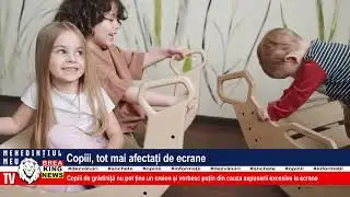 CHILDREN ARE INCREASINGLY AFFECTED BY SCREEN