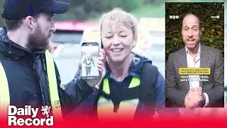 Children In Need: Sara Cox receives message from Prince William during Marathon Challenge